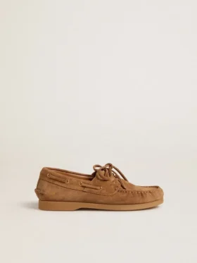Young Cruise loafer i ljusbrunt mocka